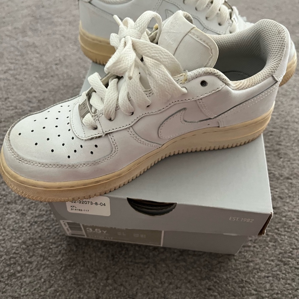 Nike Air Force 1 Boys Youth 3.5Y Sneakers
